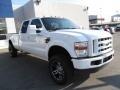 2008 Oxford White Ford F350 Super Duty XL Crew Cab 4x4  photo #6