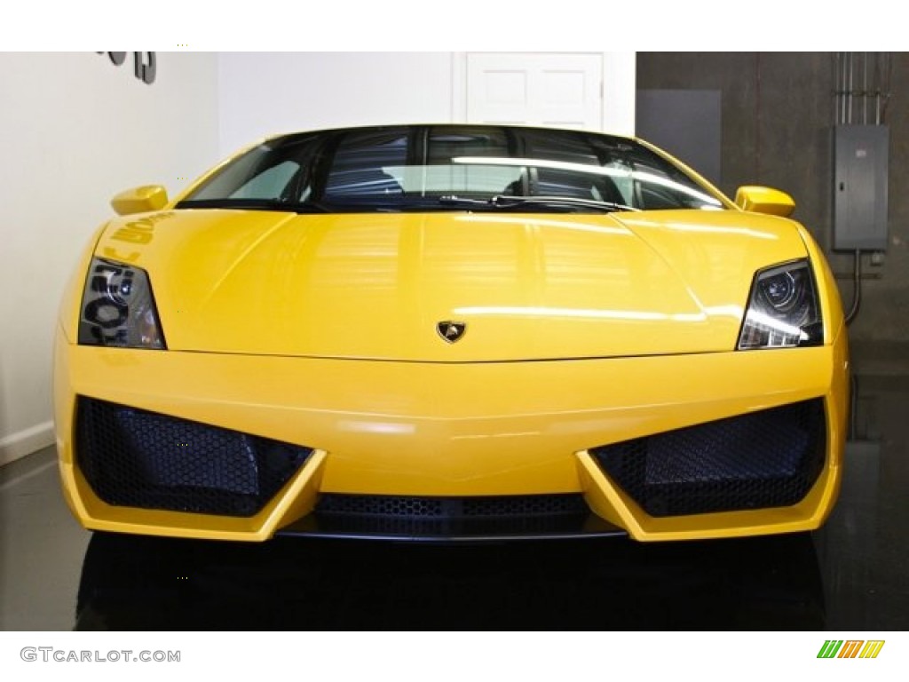 Giallo Midas (Yellow) 2009 Lamborghini Gallardo LP560-4 Coupe Exterior Photo #73365281