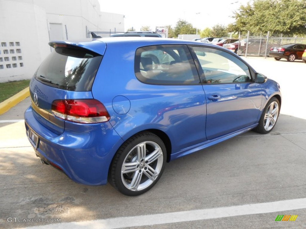 Rising Blue Metallic 2013 Volkswagen Golf R 2 Door 4Motion Exterior Photo #73365687