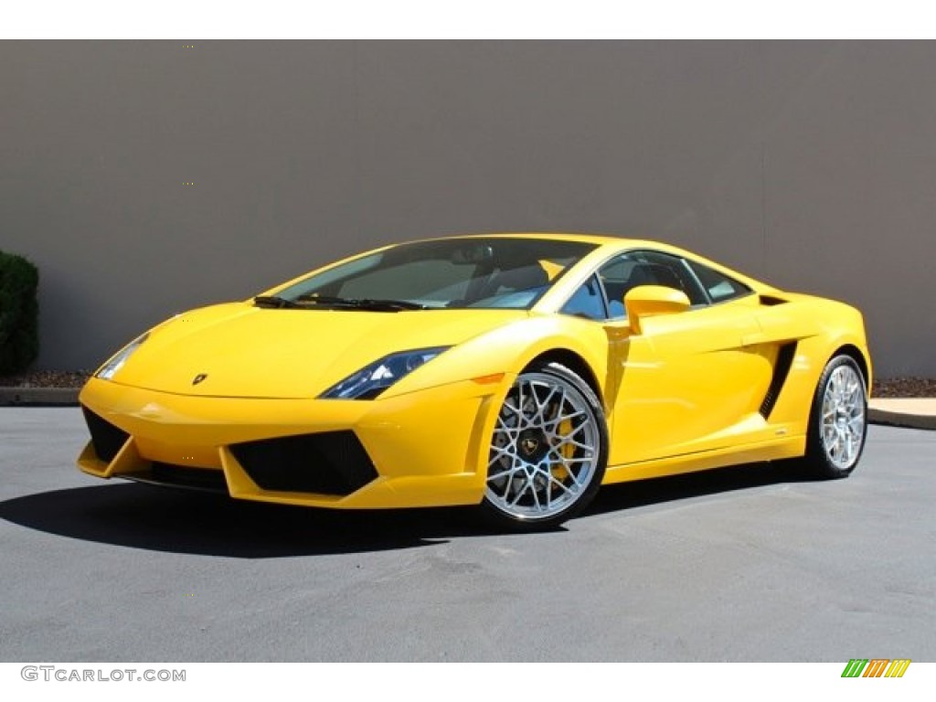 Giallo Midas (Yellow) 2009 Lamborghini Gallardo LP560-4 Coupe Exterior Photo #73365817