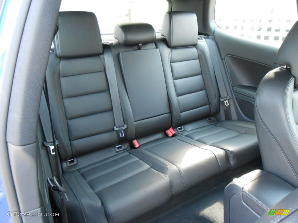 Titan Black Interior 2013 Volkswagen Golf R 2 Door 4Motion Photo #73365850