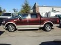 2008 Mahogany Metallic Ford F150 King Ranch SuperCrew  photo #2