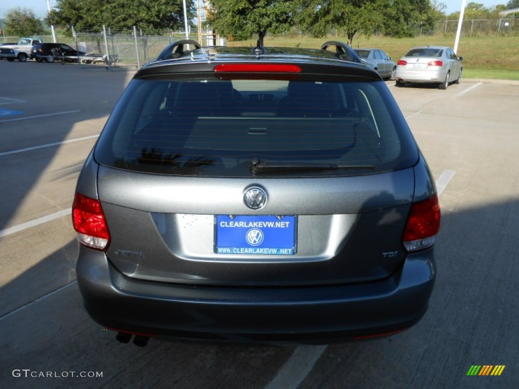 2013 Jetta TDI SportWagen - Platinum Gray Metallic / Titan Black photo #6