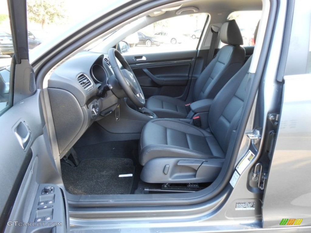 2013 Jetta TDI SportWagen - Platinum Gray Metallic / Titan Black photo #11