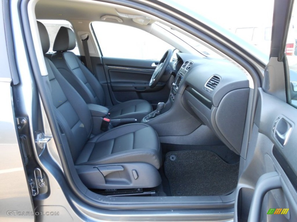 2013 Jetta TDI SportWagen - Platinum Gray Metallic / Titan Black photo #13