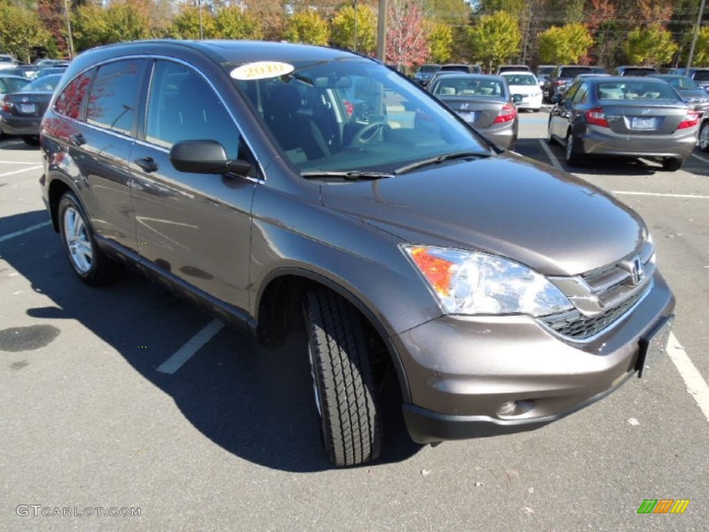 2010 CR-V EX - Urban Titanium Metallic / Black photo #2