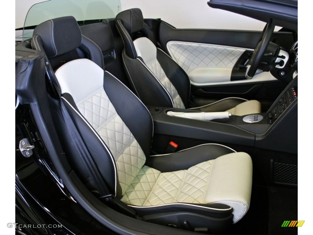 2008 Lamborghini Gallardo Spyder Front Seat Photo #73367219