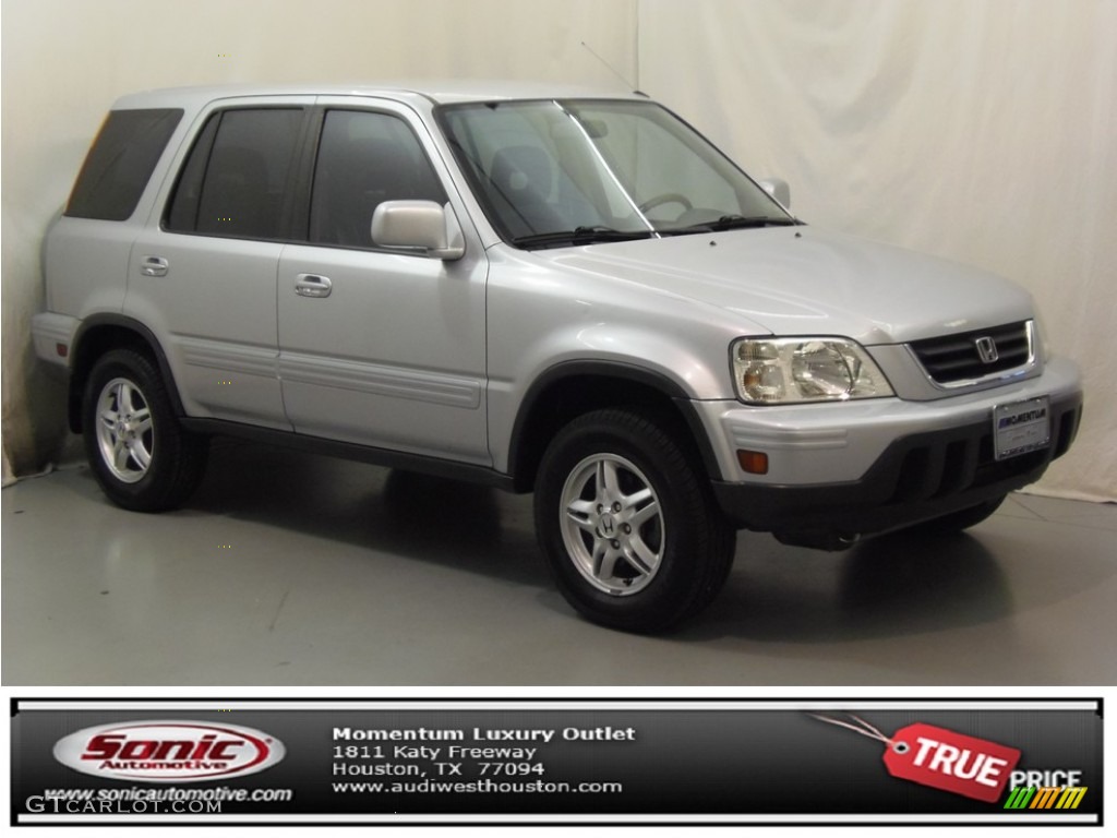 2001 CR-V Special Edition 4WD - Satin Silver Metallic / Dark Gray photo #1