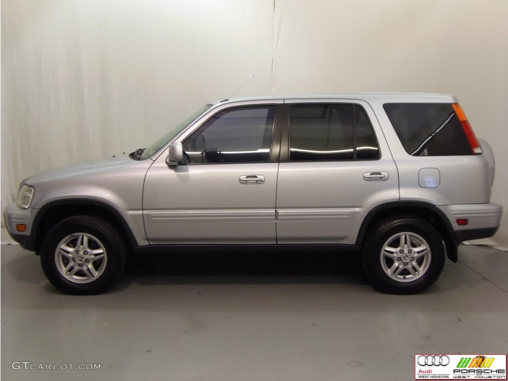 2001 CR-V Special Edition 4WD - Satin Silver Metallic / Dark Gray photo #5