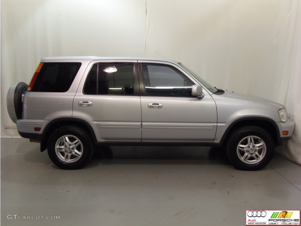 2001 CR-V Special Edition 4WD - Satin Silver Metallic / Dark Gray photo #6
