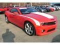 Inferno Orange Metallic 2011 Chevrolet Camaro SS Coupe