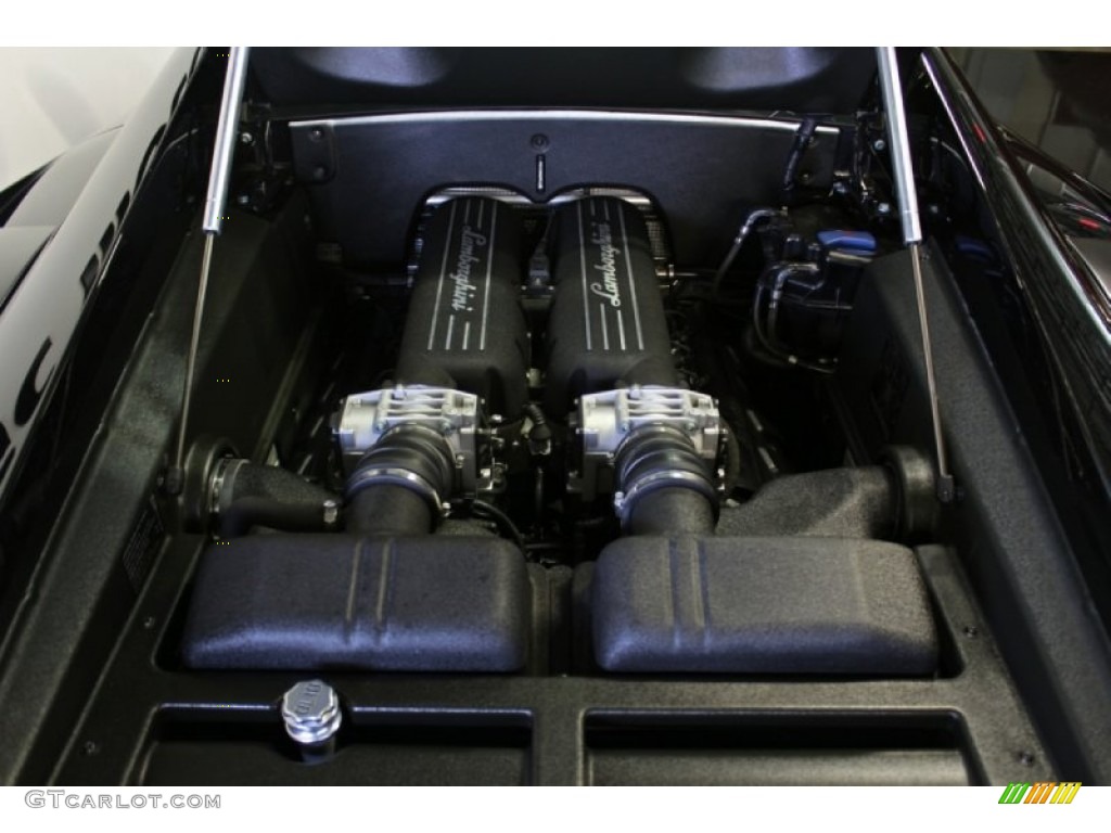 2007 Lamborghini Gallardo Nera E-Gear 5.0 Liter DOHC 40-Valve VVT V10 Engine Photo #73367840