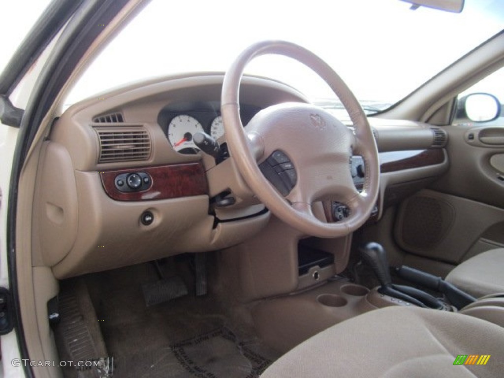 Sandstone Interior 2001 Dodge Stratus ES Sedan Photo #73368011