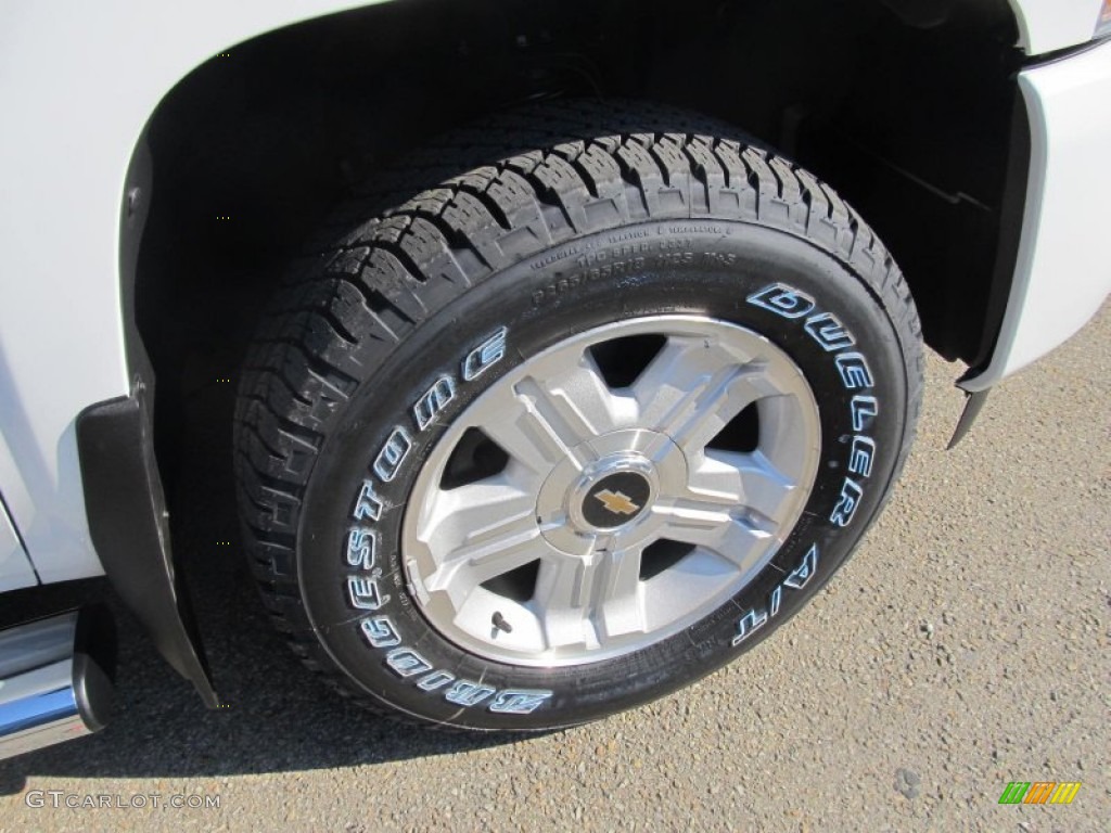 2013 Silverado 1500 LT Extended Cab 4x4 - Summit White / Ebony photo #9