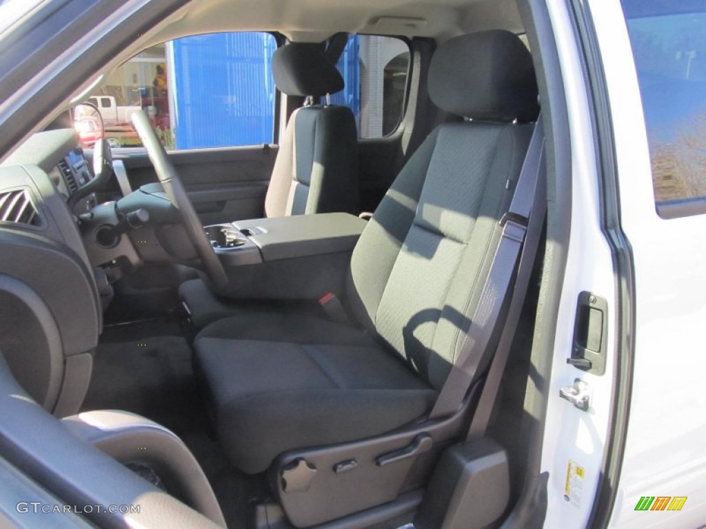 2013 Silverado 1500 LT Extended Cab 4x4 - Summit White / Ebony photo #13