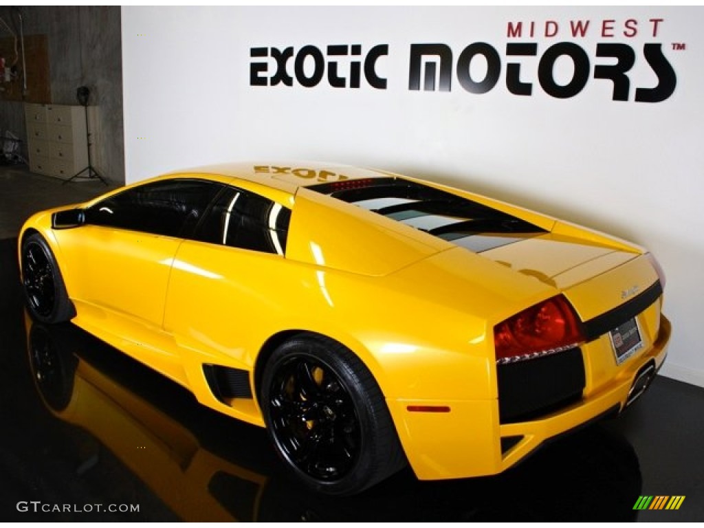 2009 Murcielago LP640 Coupe - Giallo Orion (Yellow) / Nero Perseus photo #9