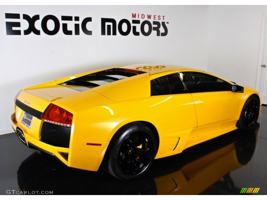 2009 Murcielago LP640 Coupe - Giallo Orion (Yellow) / Nero Perseus photo #10