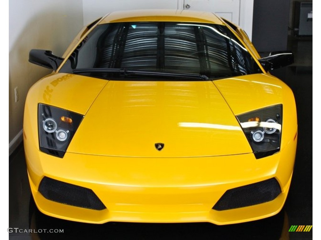 2009 Murcielago LP640 Coupe - Giallo Orion (Yellow) / Nero Perseus photo #11