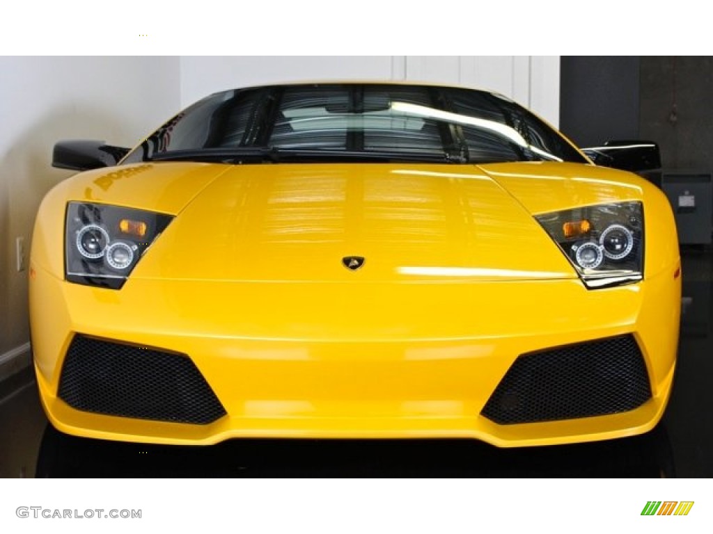 2009 Murcielago LP640 Coupe - Giallo Orion (Yellow) / Nero Perseus photo #13