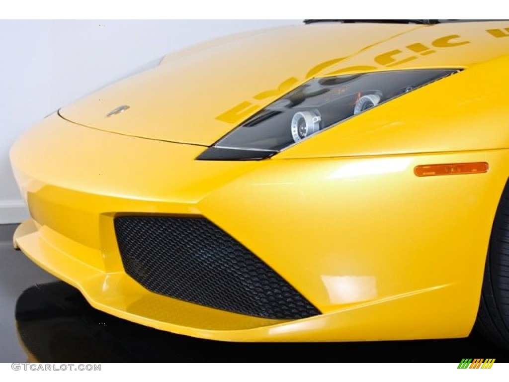 2009 Murcielago LP640 Coupe - Giallo Orion (Yellow) / Nero Perseus photo #17