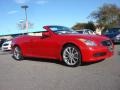 2010 Vibrant Red Infiniti G 37 Convertible  photo #2