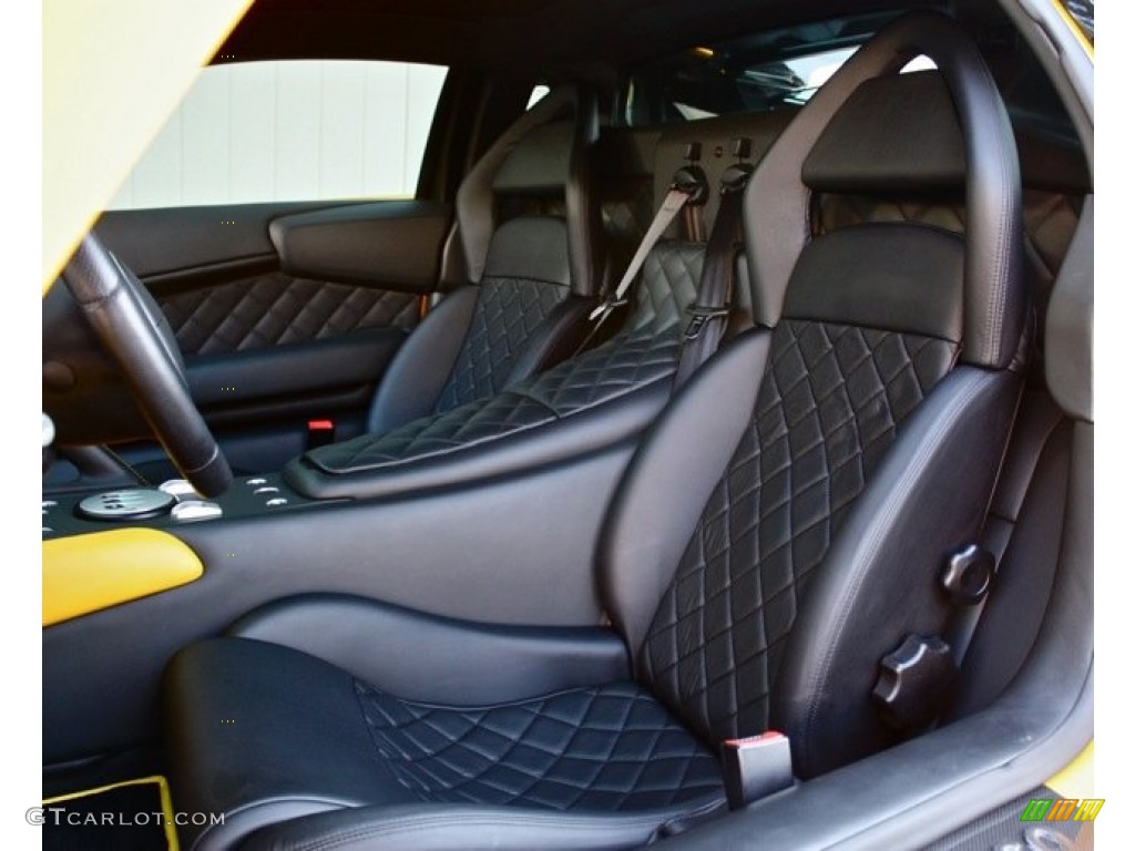 Nero Perseus Interior 2009 Lamborghini Murcielago LP640 Coupe Photo #73368985