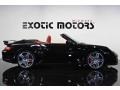 2008 Black Porsche 911 Turbo Cabriolet  photo #2