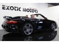 2008 Black Porsche 911 Turbo Cabriolet  photo #6