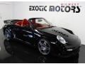 2008 Black Porsche 911 Turbo Cabriolet  photo #12