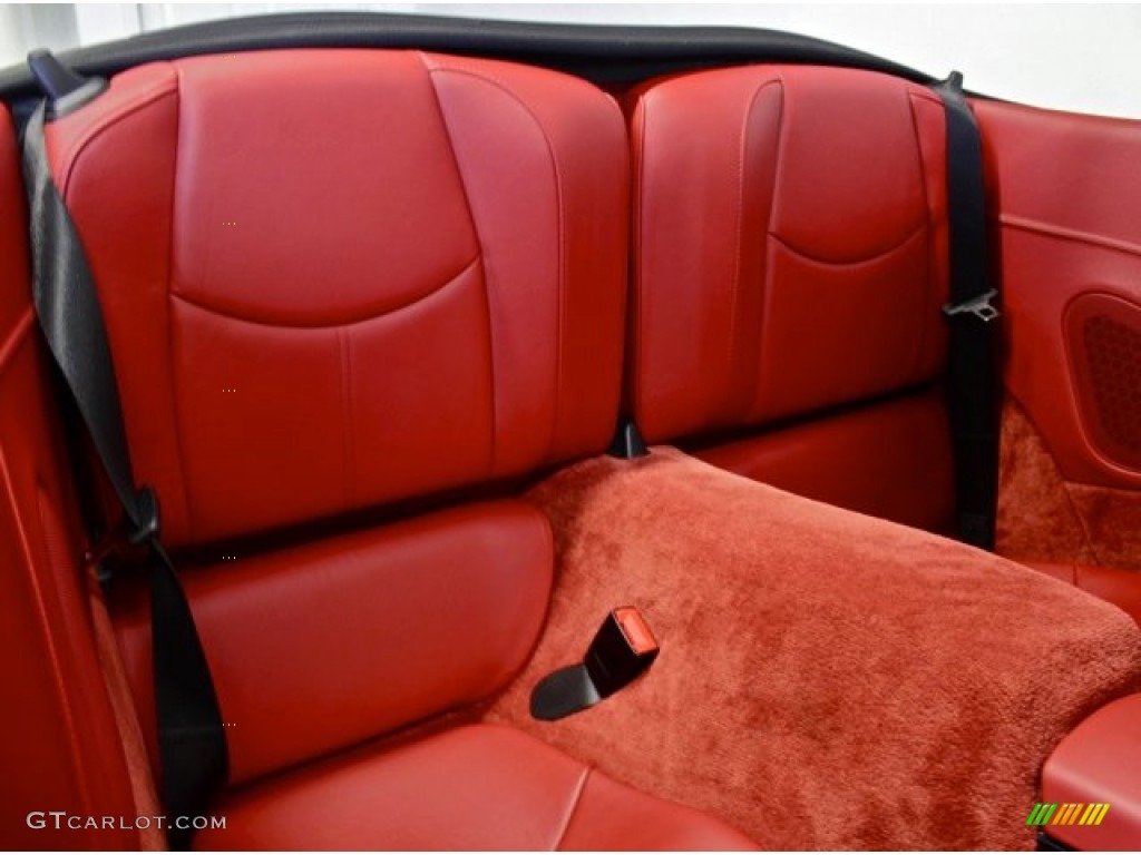 2008 Porsche 911 Turbo Cabriolet Rear Seat Photo #73369694