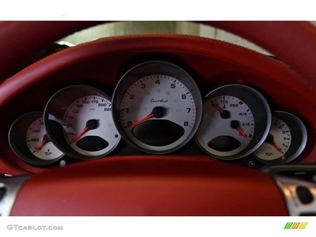 2008 Porsche 911 Turbo Cabriolet Gauges Photo #73369722