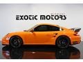 2007 Orange Porsche 911 Turbo Coupe #73348205