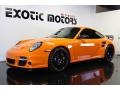 2007 Orange Porsche 911 Turbo Coupe  photo #2