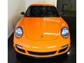 2007 Orange Porsche 911 Turbo Coupe  photo #8