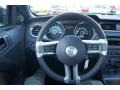 Charcoal Black 2013 Ford Mustang V6 Coupe Steering Wheel