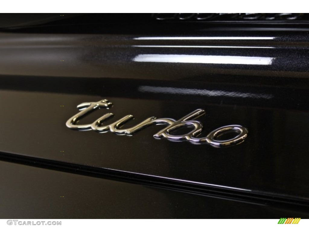 2007 911 Turbo Coupe - Basalt Black Metallic / Terracotta photo #17