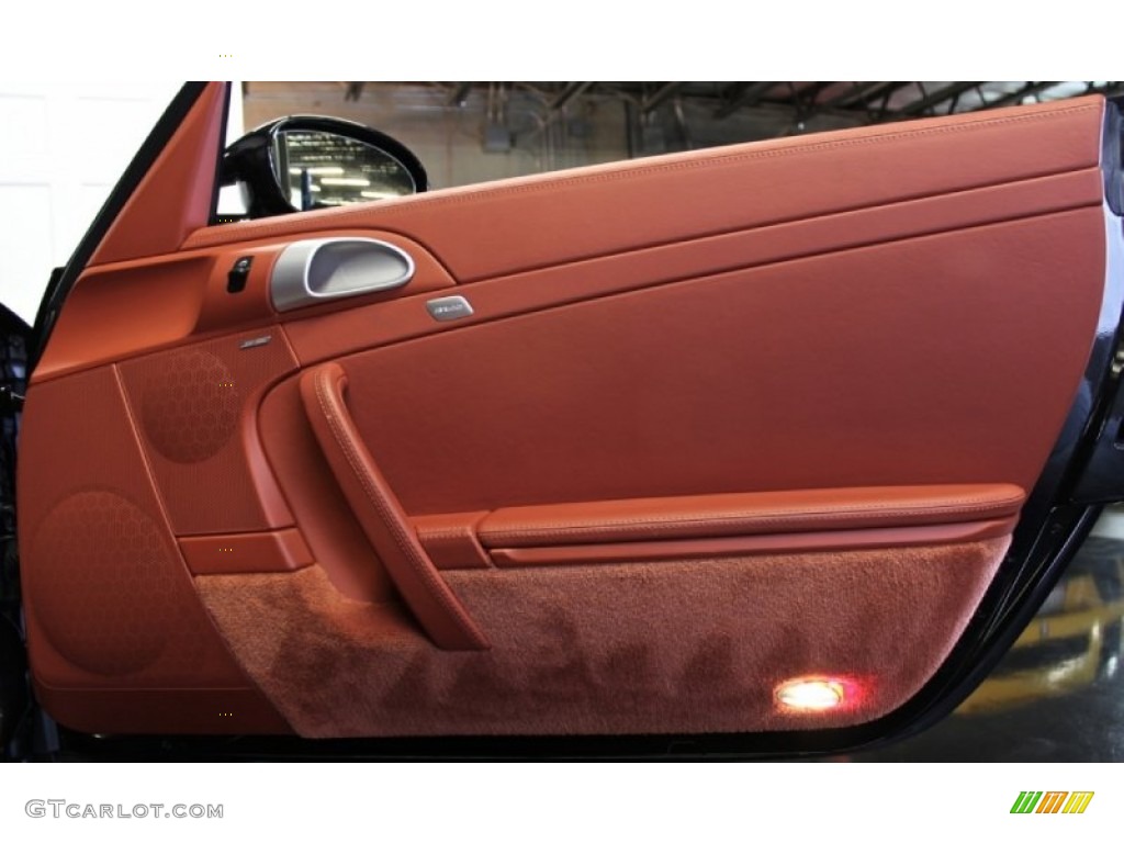 2007 911 Turbo Coupe - Basalt Black Metallic / Terracotta photo #38