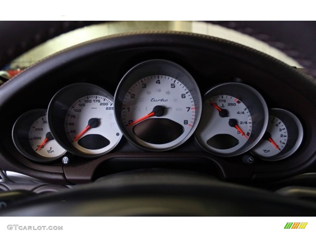 2011 Porsche 911 Turbo Coupe Gauges Photo #73372486