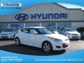 2013 Century White Hyundai Veloster   photo #1
