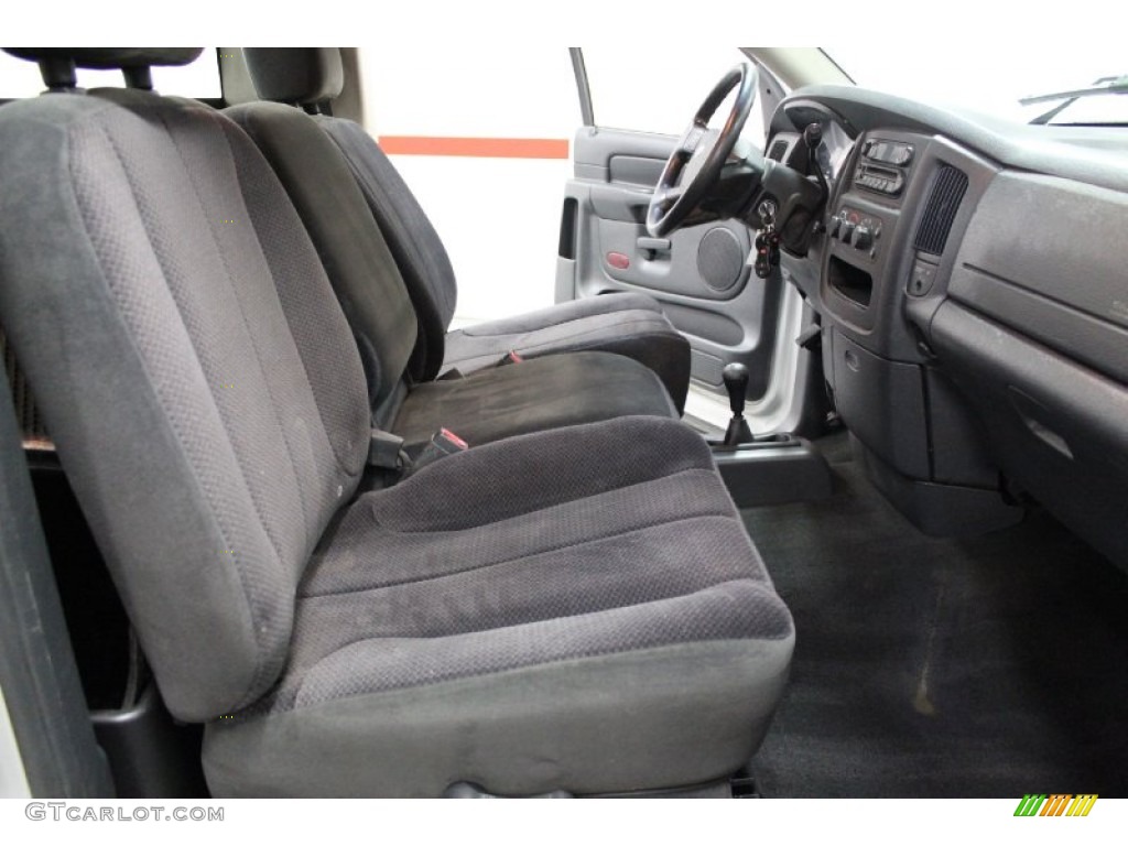 Dark Slate Gray Interior 2004 Dodge Ram 2500 SLT Regular Cab 4x4 Photo #73374091