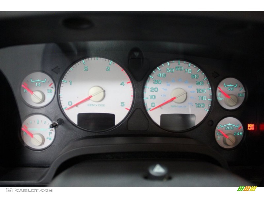 2004 Dodge Ram 2500 SLT Regular Cab 4x4 Gauges Photo #73374332