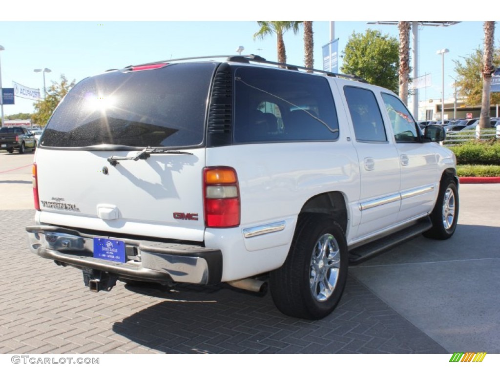 2000 Yukon XL SLT - Summit White / Medium Dark Oak photo #8