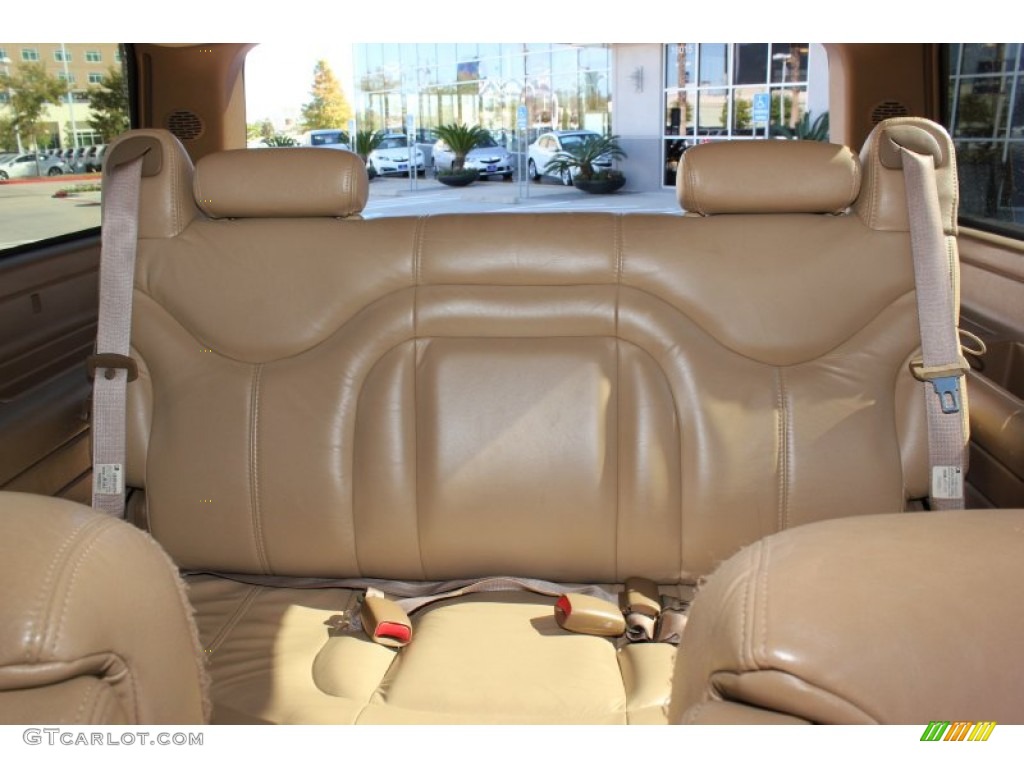 2000 GMC Yukon XL SLT Rear Seat Photos