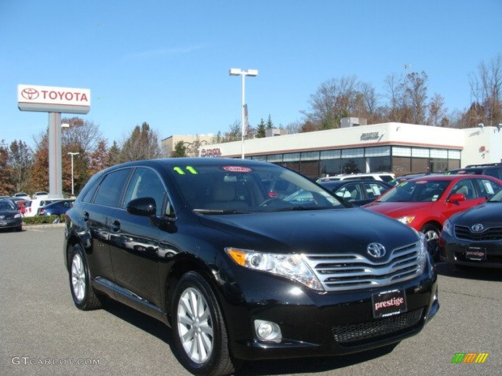 2011 Venza I4 AWD - Black / Ivory photo #1