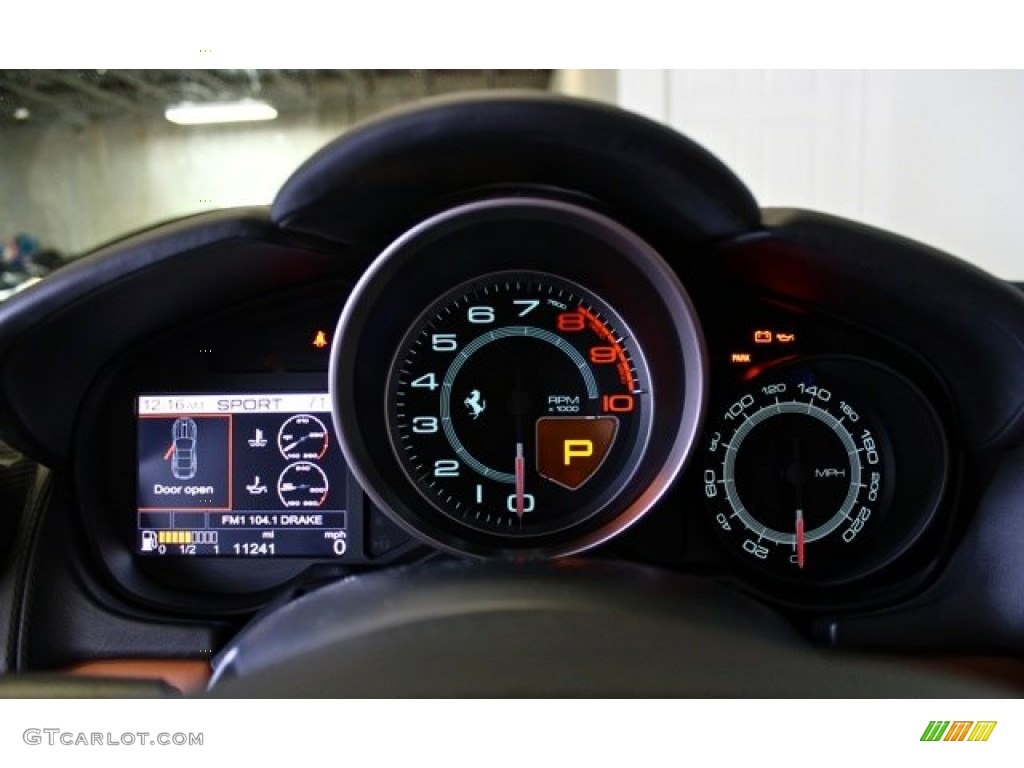 2010 Ferrari California Standard California Model Gauges Photo #73375690