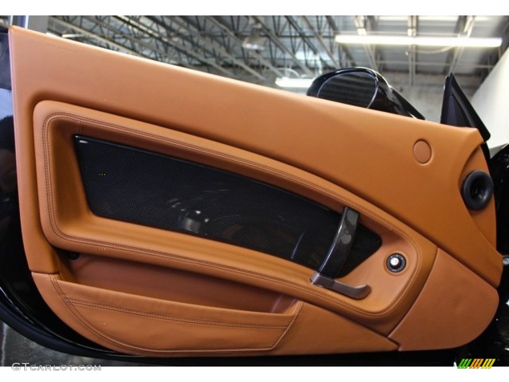 2010 Ferrari California Standard California Model Cuoio Door Panel Photo #73375820