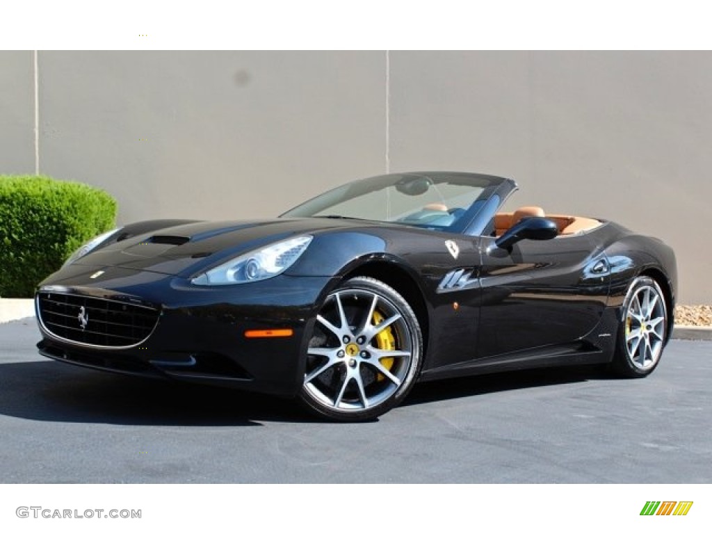Nero Daytona (Black Metallic) 2010 Ferrari California Standard California Model Exterior Photo #73375943