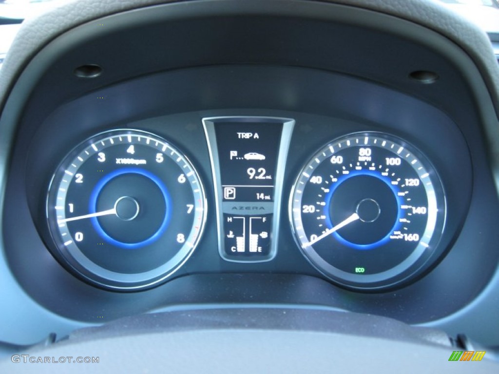 2013 Hyundai Azera Standard Azera Model Gauges Photo #73376193