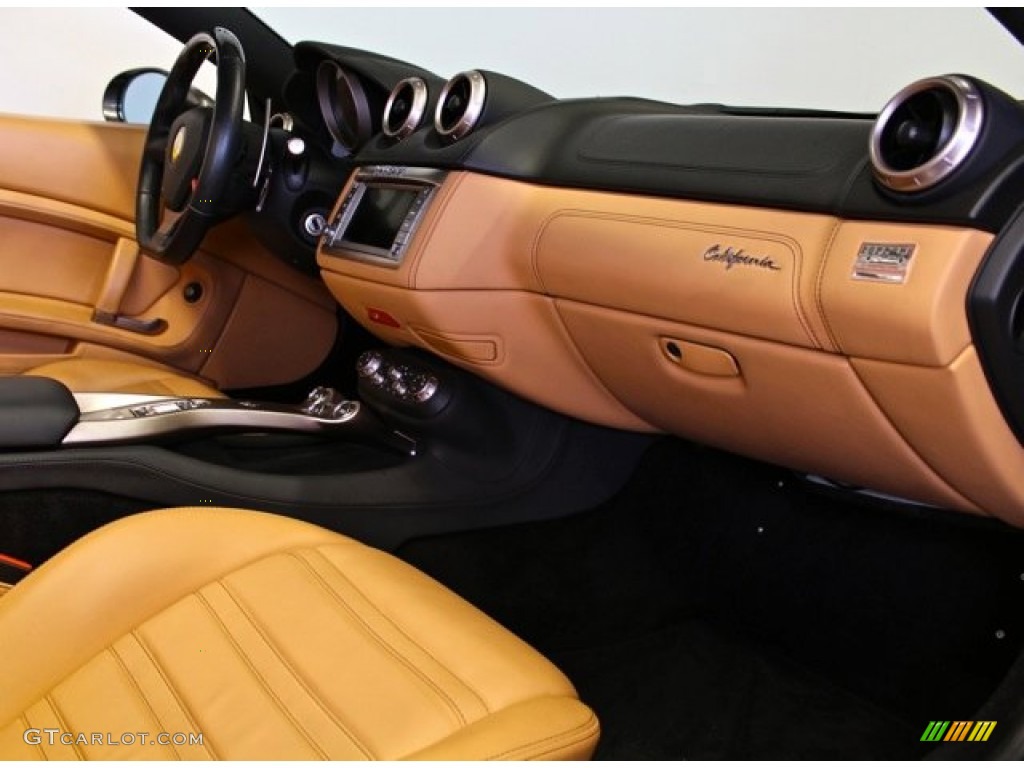 2010 Ferrari California Standard California Model Beige Dashboard Photo #73376580