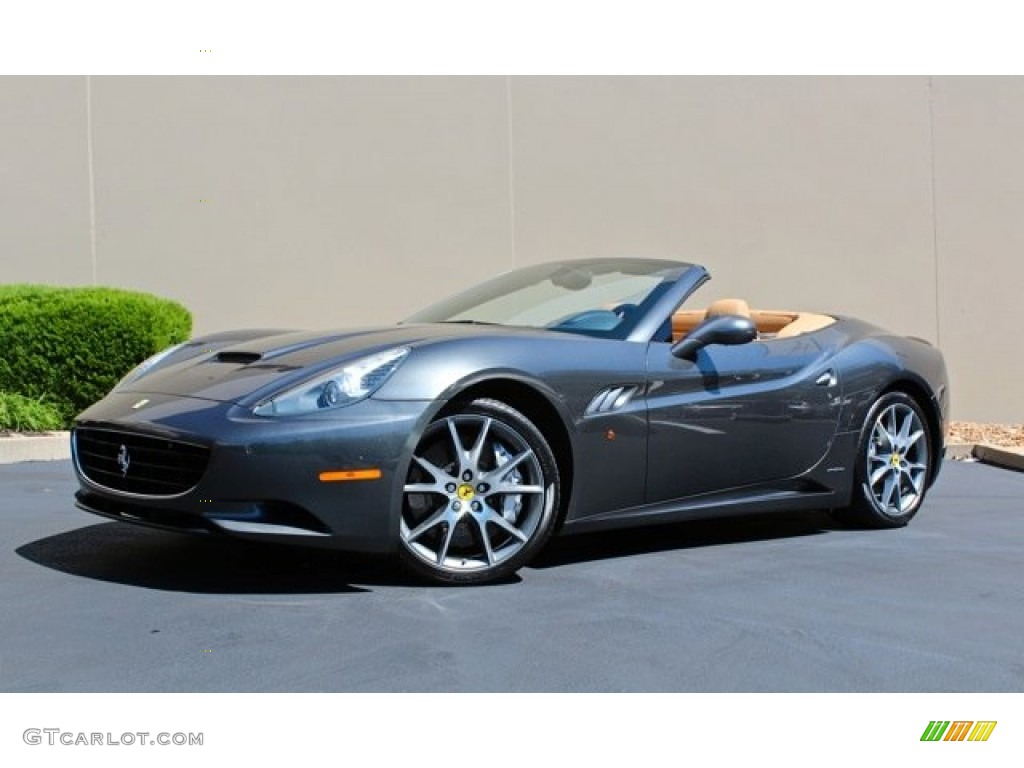 Grigio Silverstone (Dark Grey Metallic) 2010 Ferrari California Standard California Model Exterior Photo #73376708